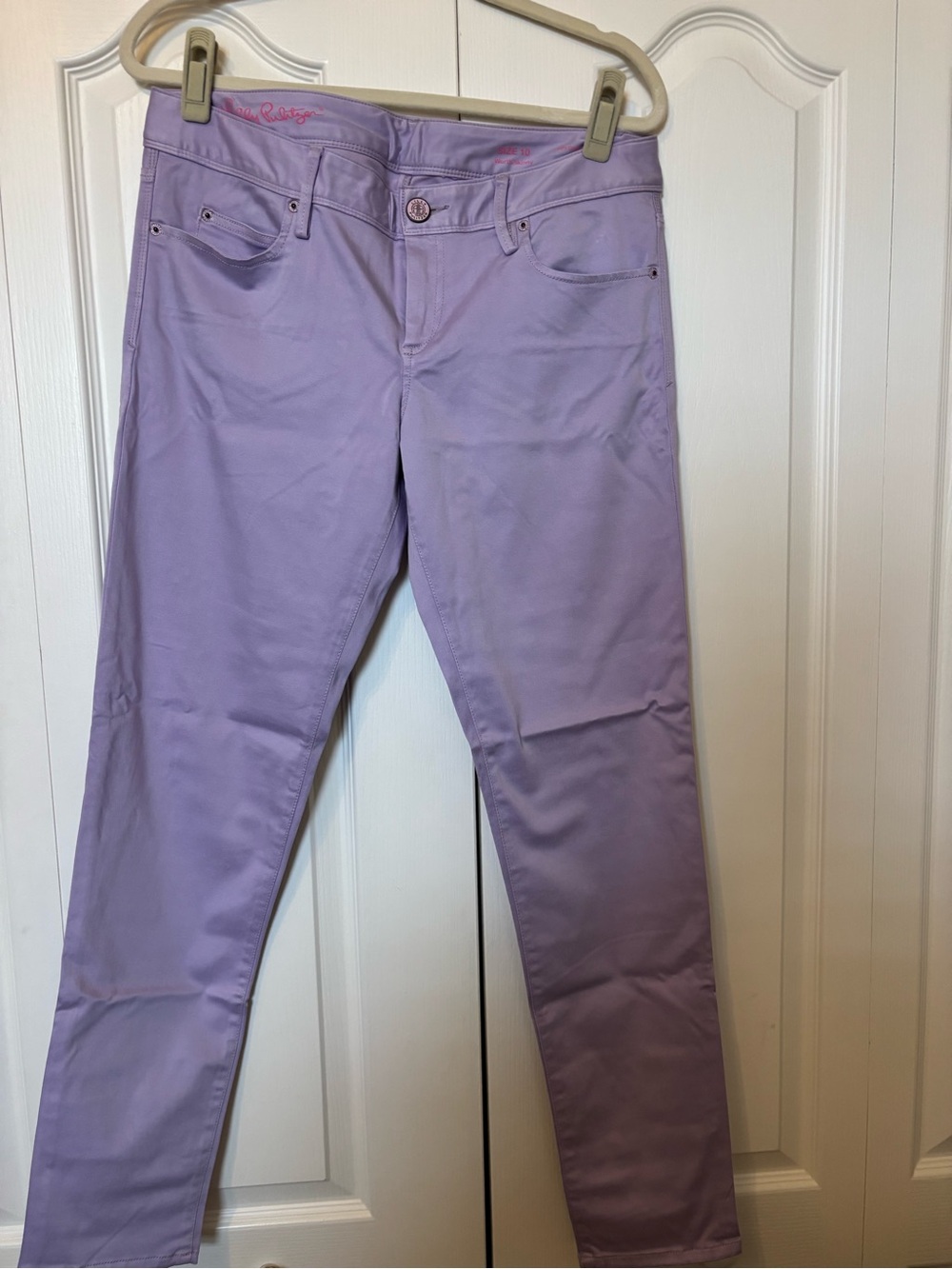 Lilly Pulitzer Lavender Worth Skinny Pants